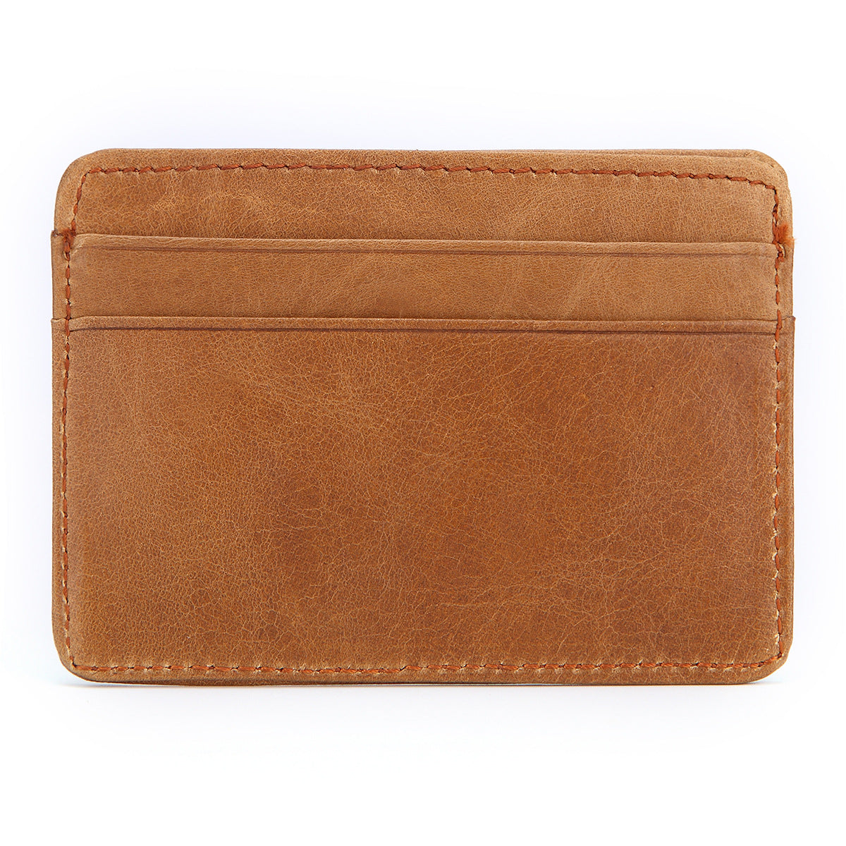 New Style Spot Hot Sale Men's Leather Wallet Oil Wax Leather Multi Card Bag Retro Cowhide Coin Wallet Card Bag Wholesale