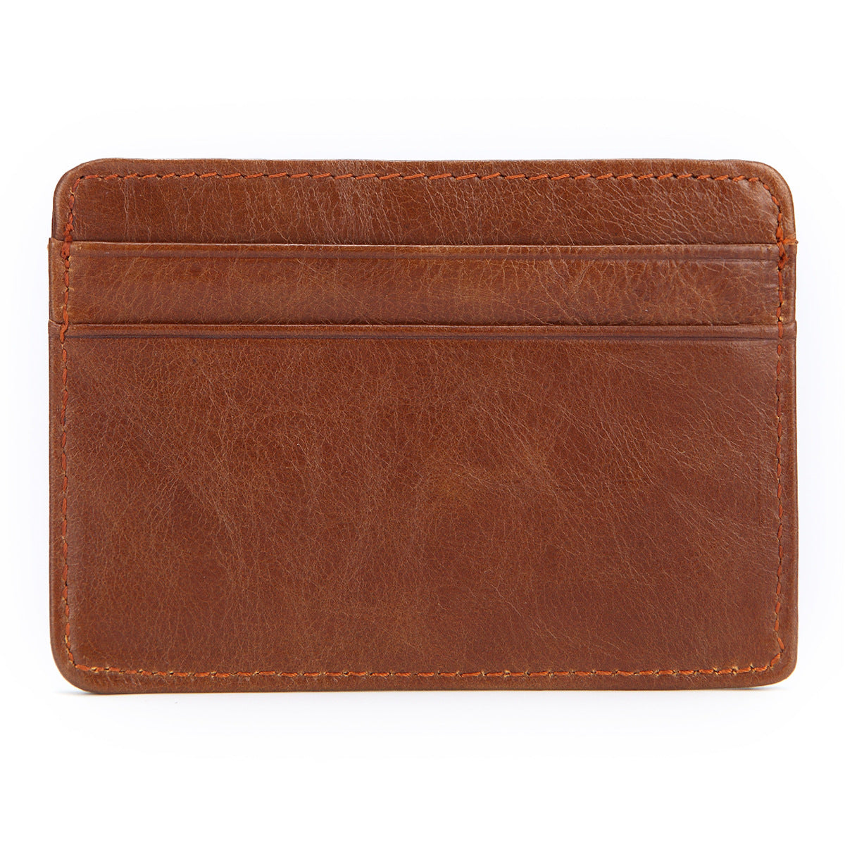 New Style Spot Hot Sale Men's Leather Wallet Oil Wax Leather Multi Card Bag Retro Cowhide Coin Wallet Card Bag Wholesale