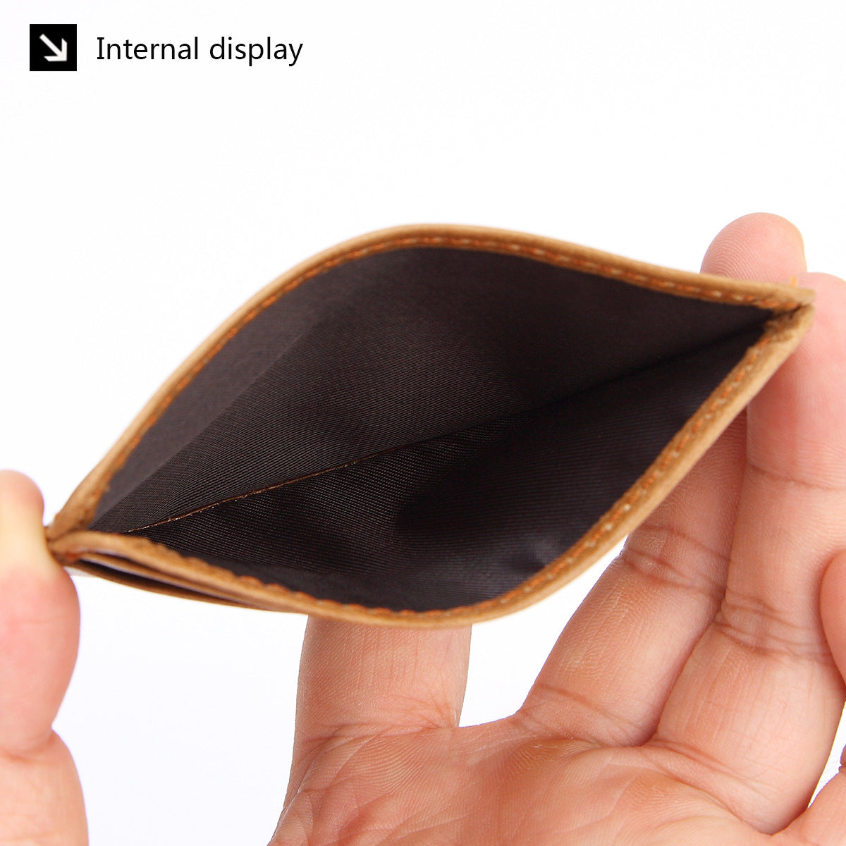 New Style Spot Hot Sale Men's Leather Wallet Oil Wax Leather Multi Card Bag Retro Cowhide Coin Wallet Card Bag Wholesale