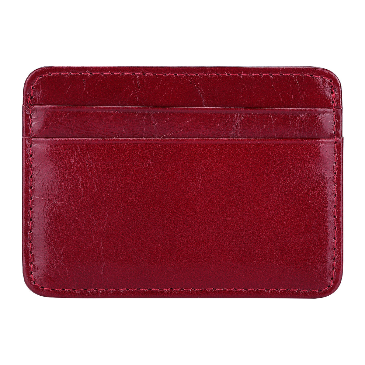 New Style Spot Hot Sale Men's Leather Wallet Oil Wax Leather Multi Card Bag Retro Cowhide Coin Wallet Card Bag Wholesale