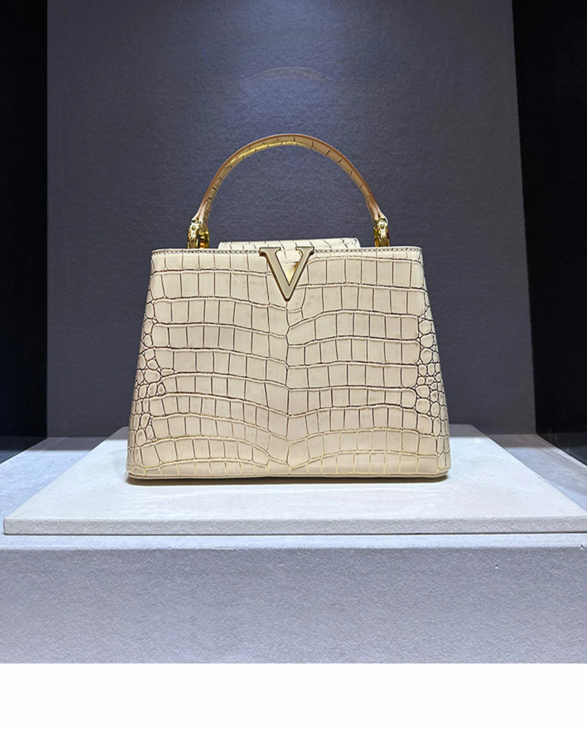 Luxury Designer Brand bolsa feminina 2023 New High-quality сумка Leather Crocodile Print Shoulder Handbags for Women 가방 Hot Sell