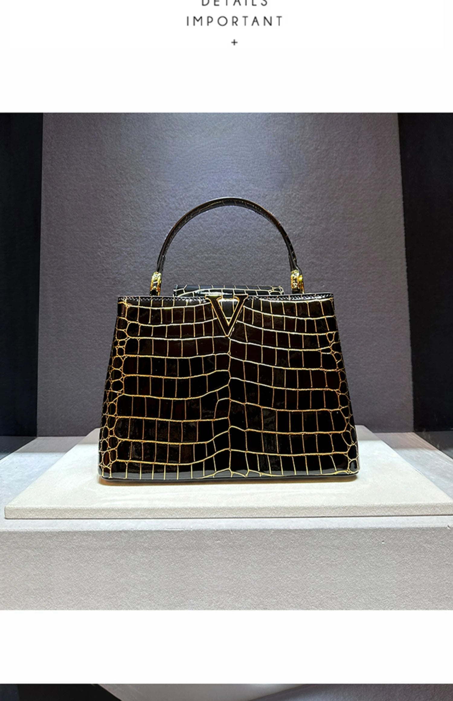 Luxury Designer Brand bolsa feminina 2023 New High-quality сумка Leather Crocodile Print Shoulder Handbags for Women 가방 Hot Sell