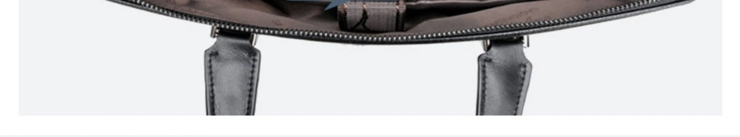 Briefcase men's genuine leather business men's bag handbag single shoulder large capacity casual cowhide crossbody computer bag