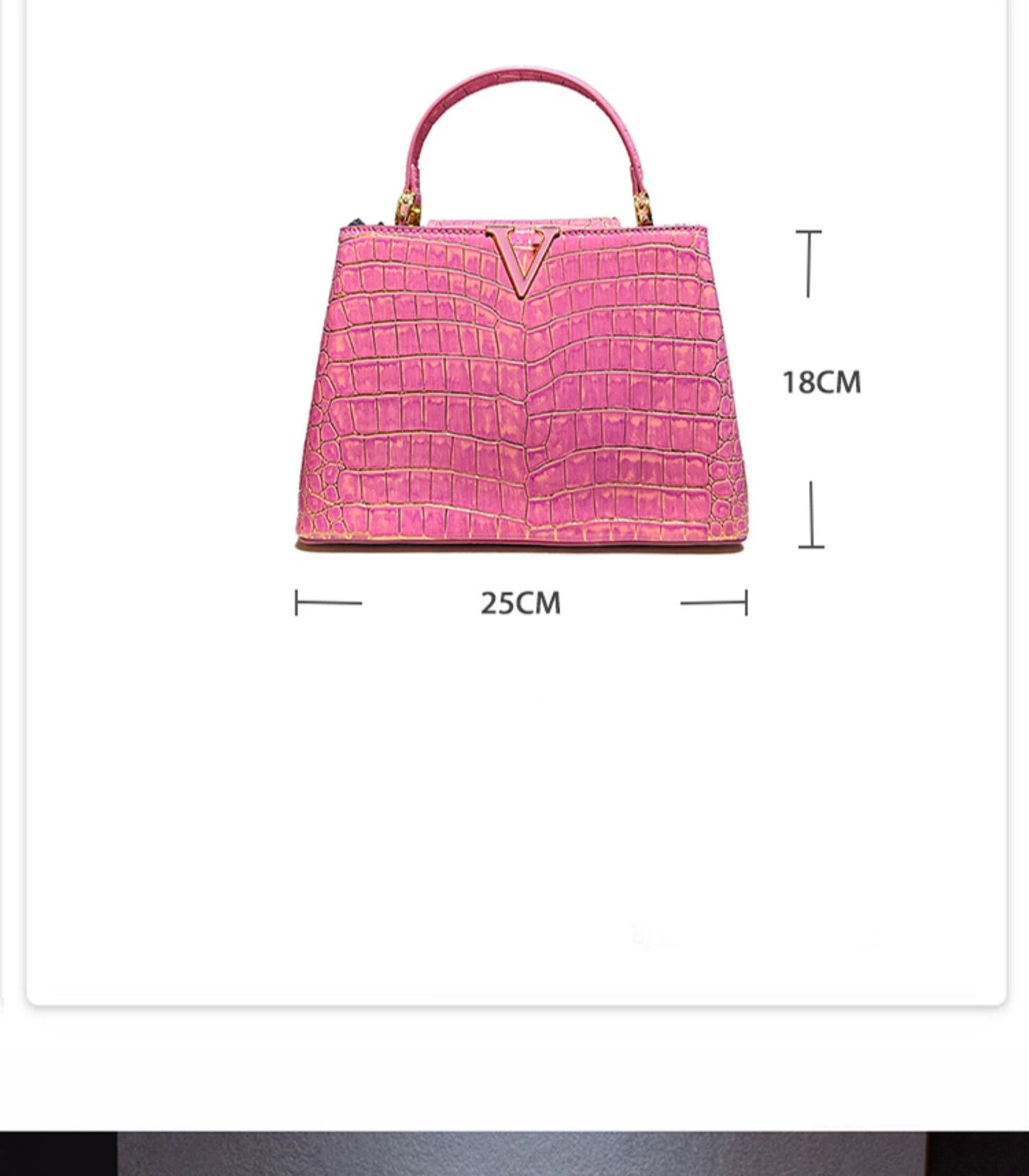 Luxury Designer Brand bolsa feminina 2023 New High-quality сумка Leather Crocodile Print Shoulder Handbags for Women 가방 Hot Sell