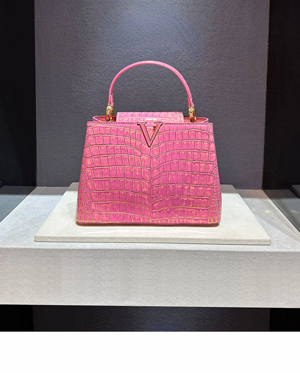 Luxury Designer Brand bolsa feminina 2023 New High-quality сумка Leather Crocodile Print Shoulder Handbags for Women 가방 Hot Sell