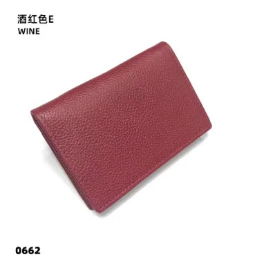 Cowhide Luxury Business Card Holder Engraving Fashion Simple Card Wallet Personalized Woman Man Card Bag Casual Coin Purse Gift