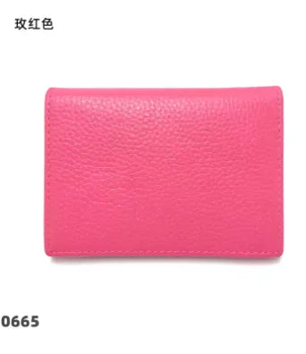 Cowhide Luxury Business Card Holder Engraving Fashion Simple Card Wallet Personalized Woman Man Card Bag Casual Coin Purse Gift