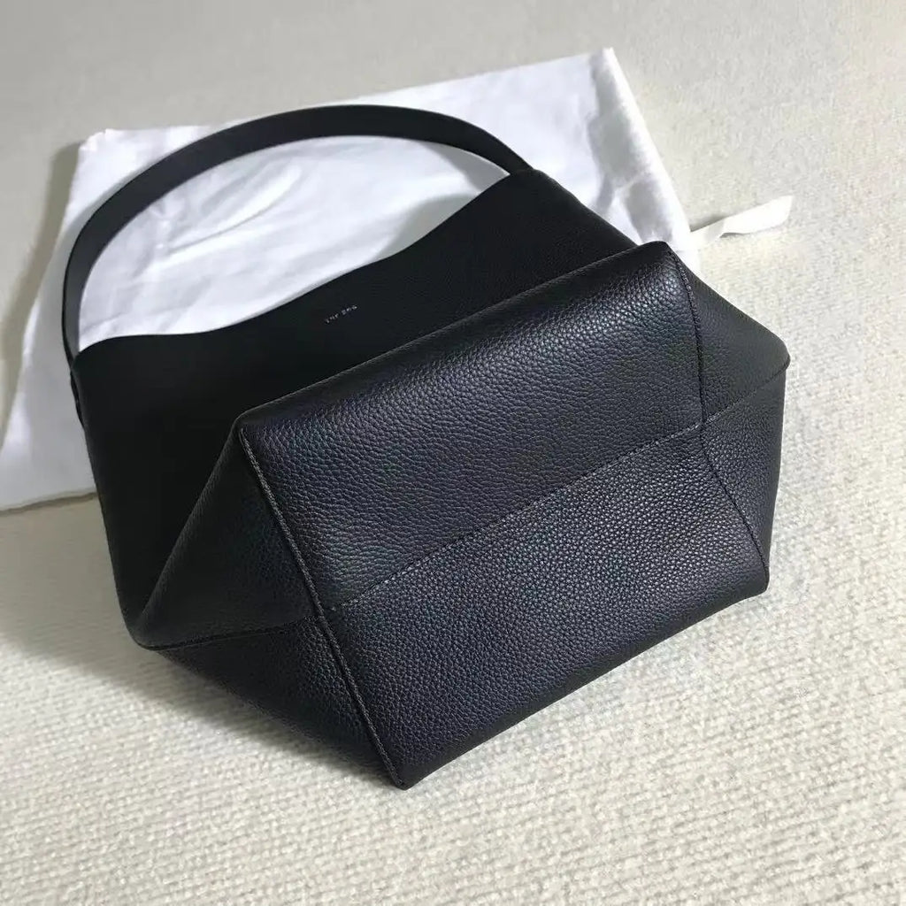 High Quality Bucket Bag Genuine Leather Shoulder Premium Large-capacity Cowhide Commuter Fashionable Relaxed Versatile NO LOGO