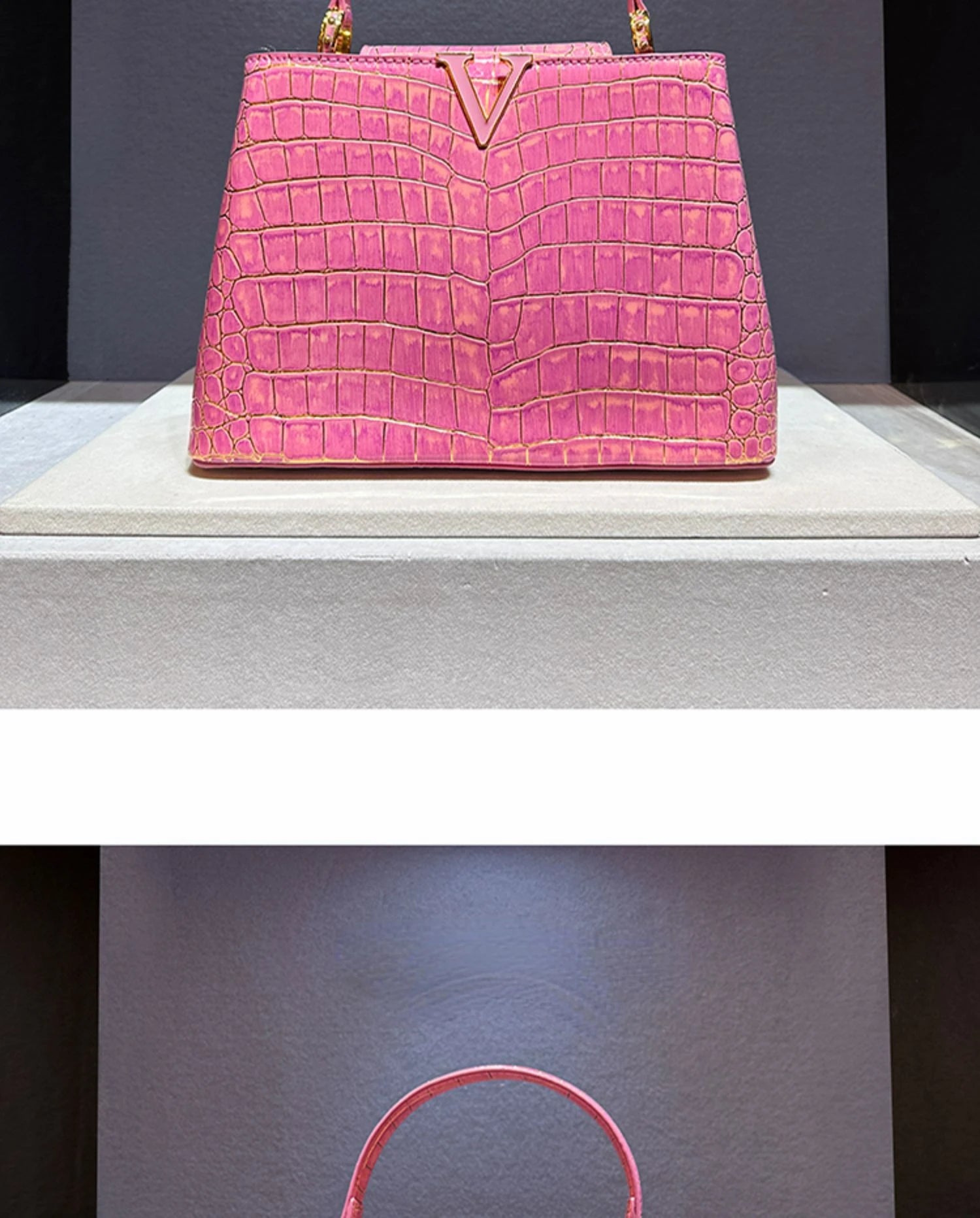 Luxury Designer Brand bolsa feminina 2023 New High-quality сумка Leather Crocodile Print Shoulder Handbags for Women 가방 Hot Sell