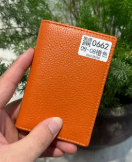 Cowhide Luxury Business Card Holder Engraving Fashion Simple Card Wallet Personalized Woman Man Card Bag Casual Coin Purse Gift