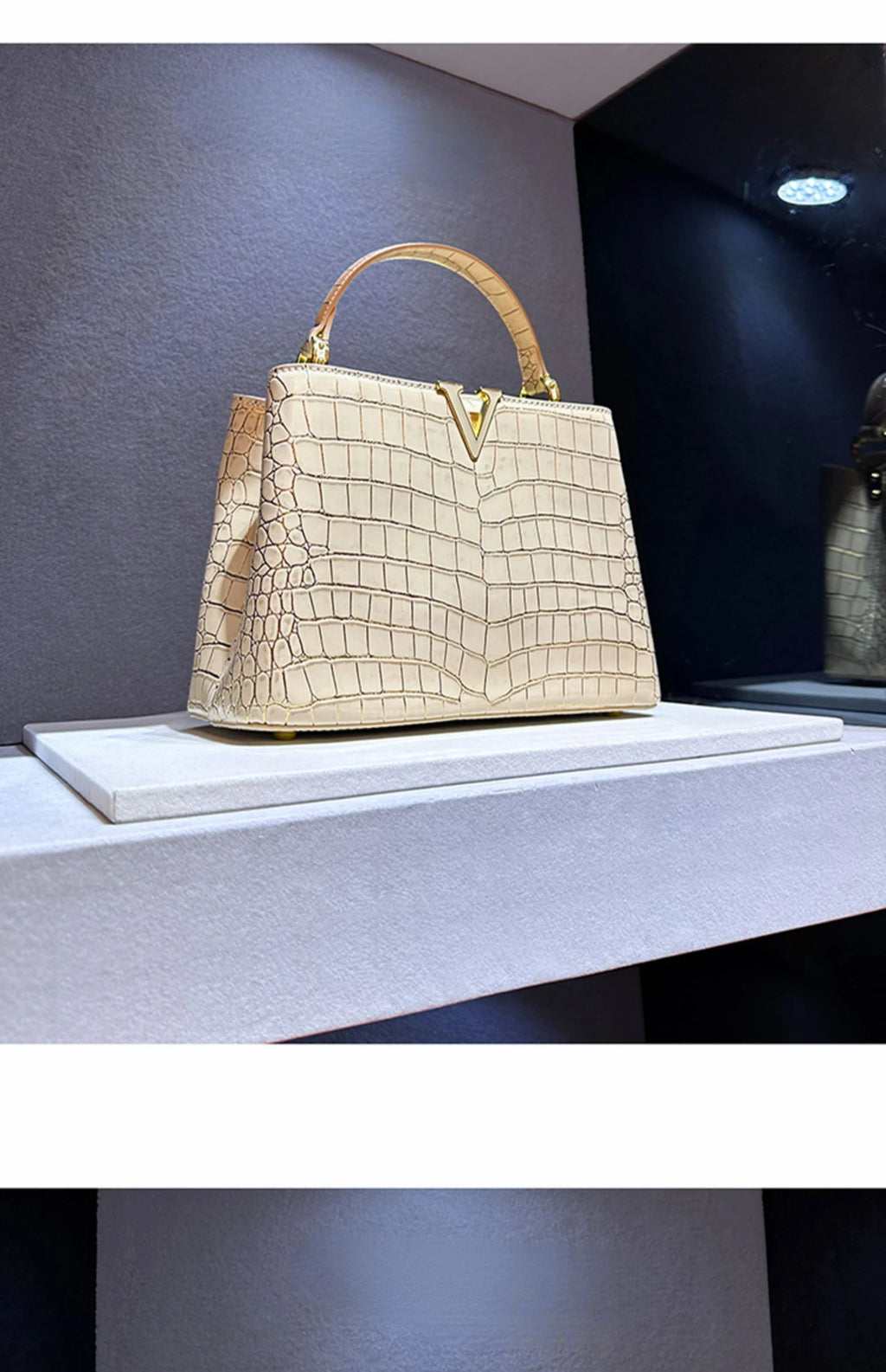 Luxury Designer Brand bolsa feminina 2023 New High-quality сумка Leather Crocodile Print Shoulder Handbags for Women 가방 Hot Sell